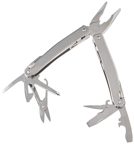 VICTORINOX Multifunktionswerkzeug Swiss Tool Spirit X, 24 Funktionen, Multitool mit Feststellklinge und Kombi-Spitzzange, inkl. Leder-Etui, Silber VICTORINOX Multifunktionswerkzeug Swiss Tool Spirit X, 24 Funktionen, Multitool mit Feststellklinge und Kombi-Spitzzange, inkl. Leder-Etui, Silber von Victorinox