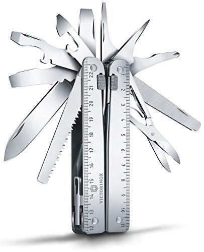 Victorinox Multitool Werkzeug, Swiss Tool X, 26 Funktionen (Drahtschaber, Schere, grosse Klinge), Swiss Made von Victorinox
