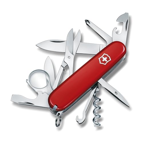 Victorinox Schweizer Taschenmesser, Explorer, Multitool, Swiss Army Knife, 16 Funktionen, Klinge, Korkenzieher, Dosenöffner Victorinox Schweizer Taschenmesser, Explorer, Multitool, Swiss Army Knife, 16 Funktionen, Klinge, Korkenzieher, Dosenöffner von Victorinox