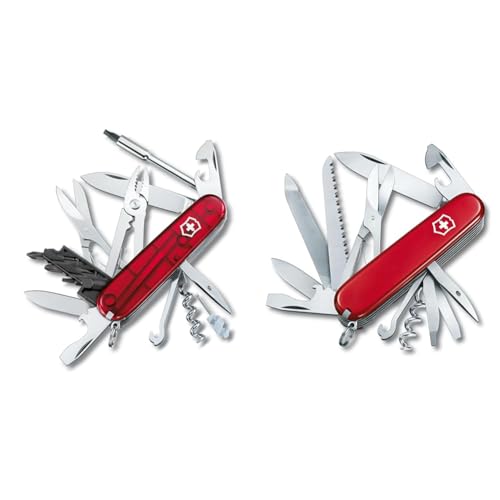 Victorinox Schweizer Taschenmesser Cyber Tool M & Schweizer Taschenmesser Ranger, Swiss Army Knife, Klappmesser, 21 Funktionen, Klinge, Korkenzieher, Dosenöffner von Victorinox