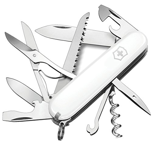 Victorinox Schweizer Taschenmesser Huntsman, Swiss Army Knife, Multitool, 15 Funktionen, Klinge, Korkenzieher, Dosenöffner von Victorinox