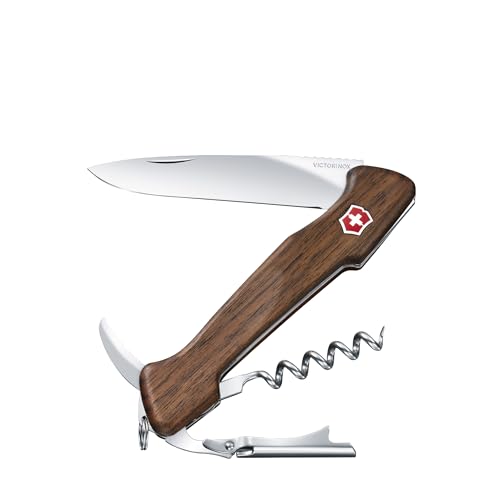 Victorinox Schweizer Taschenmesser Wine Master, Kellnermesser, Multitool, 6 Funktionen, Feststellklinge, Korkenzieher, Zweistufige Stütze von Victorinox