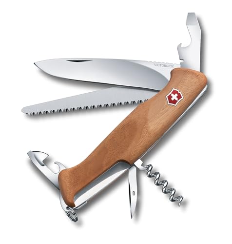 Victorinox Schweizer Taschenmesser gross, Ranger 55, Swiss Army Knife, Multitool, 10 Funktionen, Feststellklinge, Schraubendreher Victorinox Schweizer Taschenmesser gross, Ranger 55, Swiss Army Knife, Multitool, 10 Funktionen, Feststellklinge, Schraubendreher von Victorinox