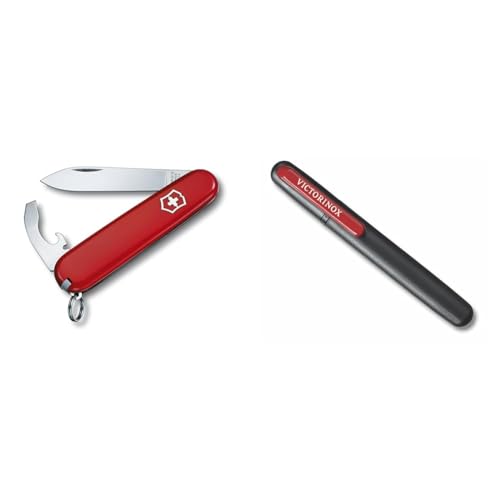 Victorinox Swiss Army Knife, Schweizer Taschenmesser, Bantam & Dual-Messerschärfer Outdoor, Taschenmesser Schärfer, Schleifstein klein, schwarz Victorinox Swiss Army Knife, Schweizer Taschenmesser, Bantam & Dual-Messerschärfer Outdoor, Taschenmesser Schärfer, Schleifstein klein, schwarz von Victorinox