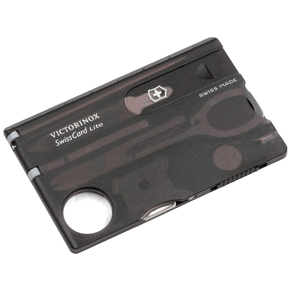 Victorinox Swisscard Lite Transparent Multitool Schwarz von Victorinox