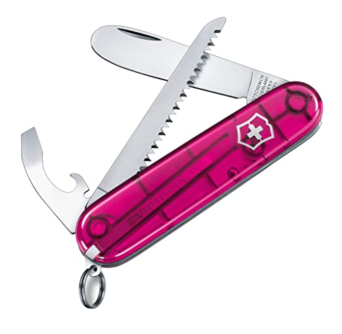 Victorinox Schweizer Taschenmesser, My First Victorinox Multitool, Swiss Army Knife mit 9 Funktionen, Klinge ohne Spitz, Schraubendreher 5 mm Victorinox Schweizer Taschenmesser, My First Victorinox Multitool, Swiss Army Knife mit 9 Funktionen, Klinge ohne Spitz, Schraubendreher 5 mm von Victorinox