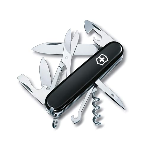 Victorinox Schweizer Taschenmesser, Climber, Multitool, Swiss Army Knife, 14 Funktionen, Klinge, Korkenzieher, Schwarz Victorinox Schweizer Taschenmesser, Climber, Multitool, Swiss Army Knife, 14 Funktionen, Klinge, Korkenzieher, Schwarz von Victorinox