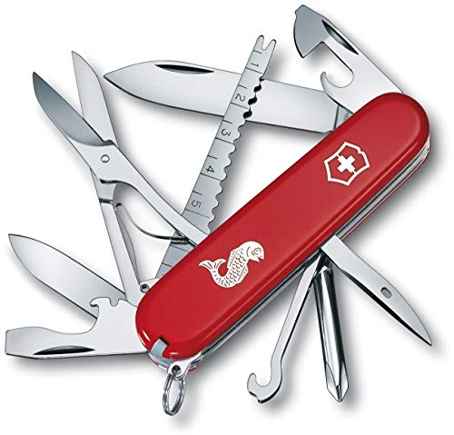 Victorinox, Schweizer Taschenmesser, Fisherman, Multitool, Swiss Army Knife mit 17 Funktionen, Klinge, gross, Dosenöffner, Schraubendreher 3 mm von Victorinox