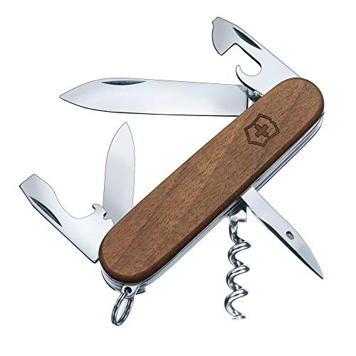 Victorinox, Schweizer Taschenmesser, Spartan, Multitool, Swiss Army Knife mit 10 Funktionen, Kombi-Spitzzange, Drahtschneider für dünne und weiche Drähte bis 40 HRc, Hartdraht-Schneider von Victorinox