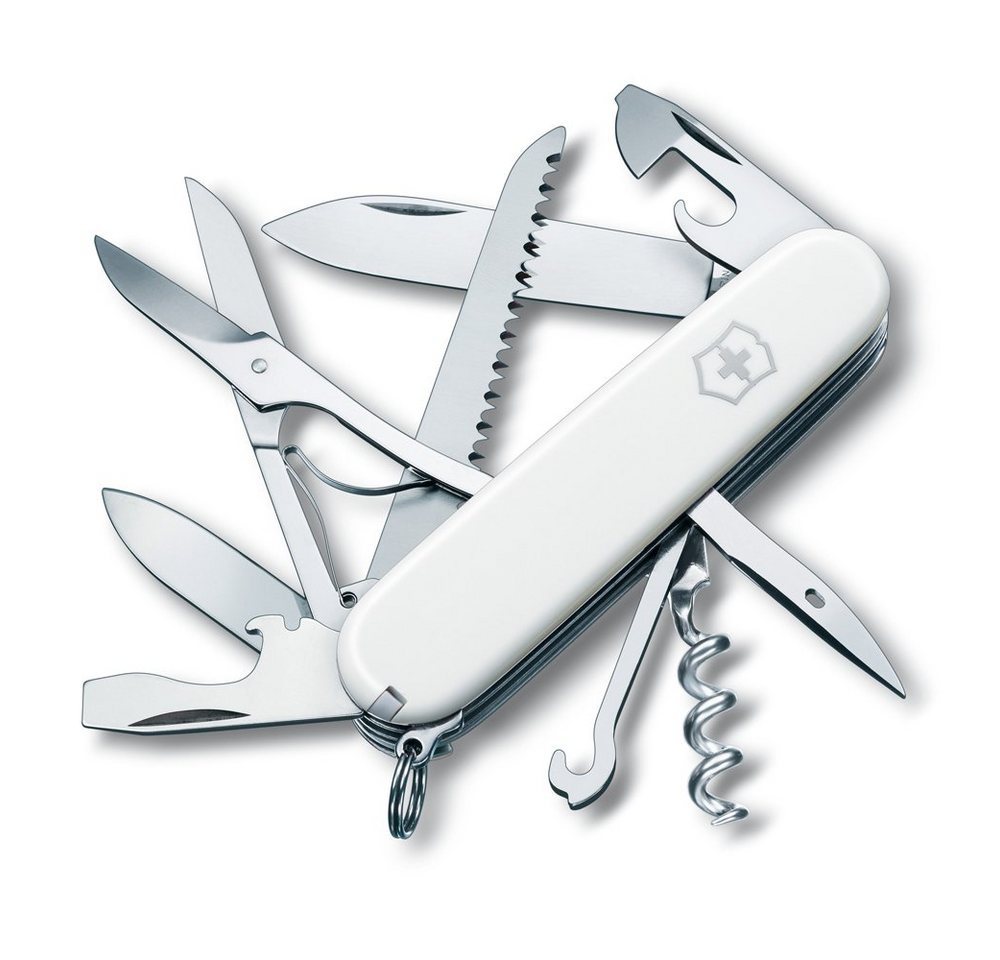 Victorinox Taschenmesser Taschenmesser Huntsman, weiß, 15 Funktionen von Victorinox