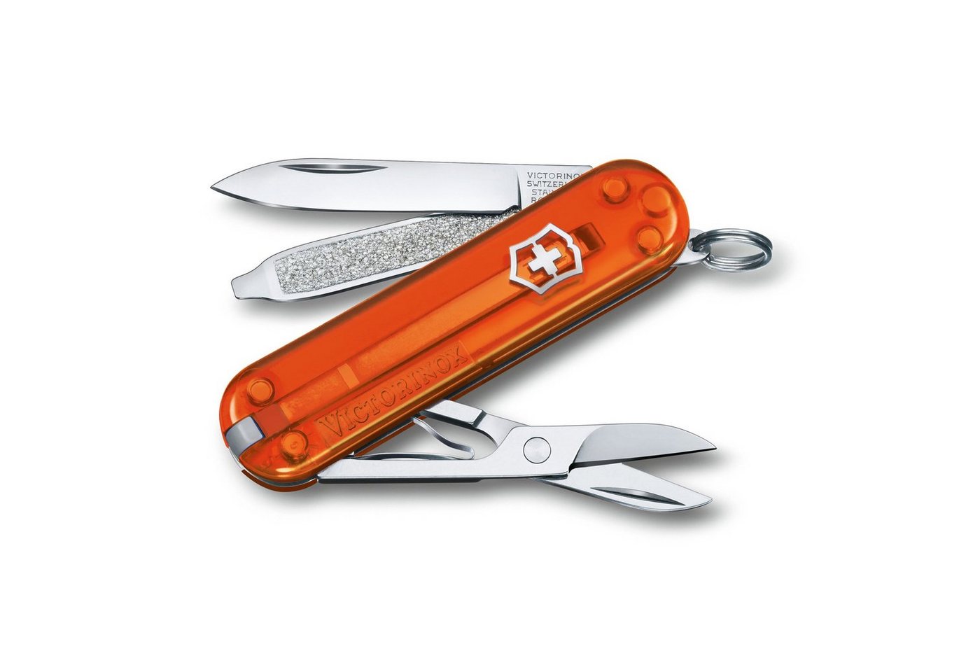 Victorinox Taschenmesser Victorinox Classic SD, 58 mm, Fire Opal von Victorinox