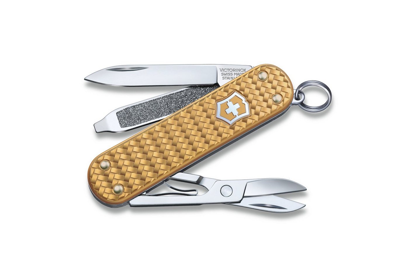 Victorinox Taschenmesser Victorinox Classic SD Precious Alox, Brass Gold von Victorinox