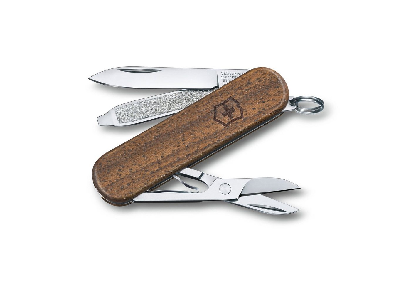 Victorinox Taschenmesser Victorinox Classic SD Wood, 58 mm, braun von Victorinox