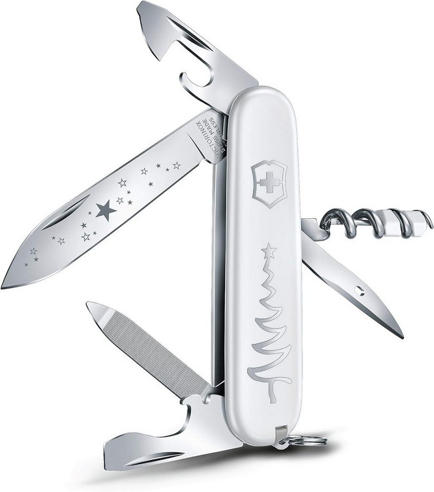 Victorinox Taschenmesser Victorinox Taschenmesser Sportsman - 13 Fkt. White Christmas Edition von Victorinox