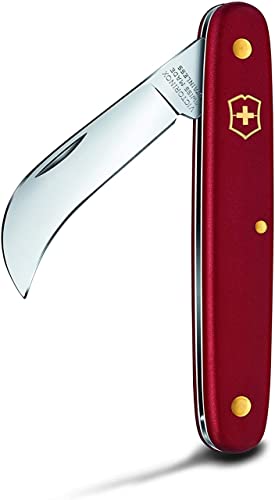 Victorinox, Taschenwerkzeug, Garten, Hakenmesser XS, rot, 1, Funktionen, Klinge, gebogen, Swiss Made von Victorinox