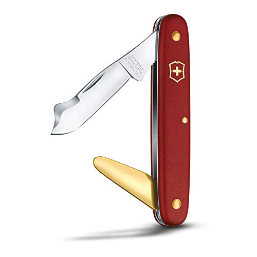Victorinox Schweizer Taschenmesser, Okuliermesser Kombi 2, Gartenmesser, Gärtner und Floristen, Klinge, spitz, Rindenlöser, rot Victorinox Schweizer Taschenmesser, Okuliermesser Kombi 2, Gartenmesser, Gärtner und Floristen, Klinge, spitz, Rindenlöser, rot von Victorinox