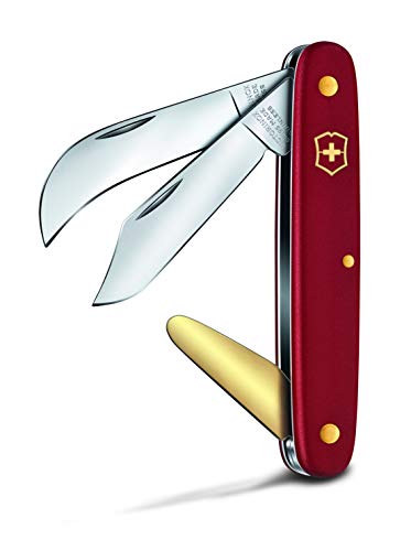 Victorinox Okulier- und Hakenmesser 3, Garten, Schweizer Taschenmesser, Gärtner und Floristen, Klinge, gebogen, Klinge, spitz, rot Victorinox Okulier- und Hakenmesser 3, Garten, Schweizer Taschenmesser, Gärtner und Floristen, Klinge, gebogen, Klinge, spitz, rot von Victorinox