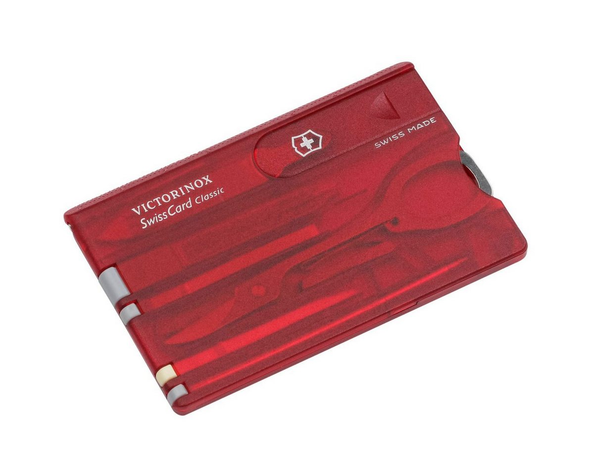 Victorinox Universalmesser SWISSCARD transparent von Victorinox