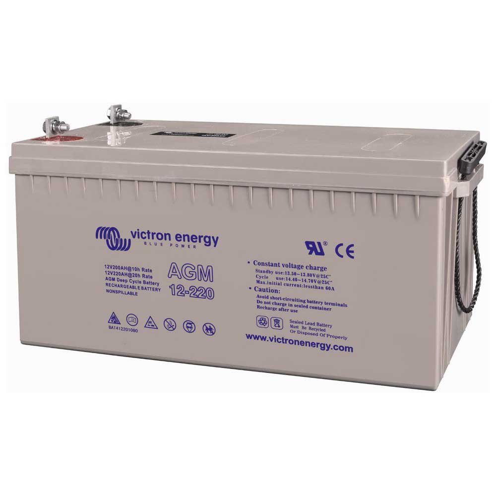 Victron Energy 12v/m8 Agm Battery 220ah Durchsichtig von Victron Energy