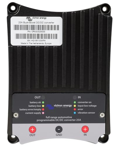 Victron Energy Buck-Boost DC-DC Konverter 25 Amp zum Laden einer 12V oder 24V Service-Batterie in Fahrzeugen Victron Energy Buck-Boost DC-DC Konverter 25 Amp zum Laden einer 12V oder 24V Service-Batterie in Fahrzeugen von Victron Energy