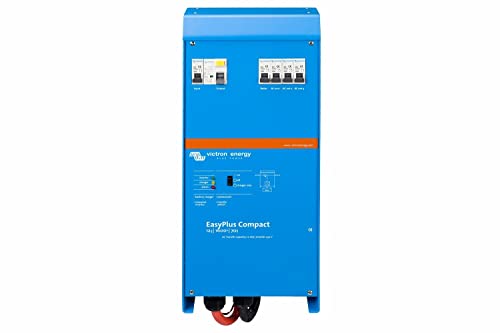 Victron Energy EasyPlus 12-Volt 1600 VA 230V Sinus Wechselrichter, 70 Ampere Batterieladegerät und 16 Ampere Tranfer Switch von Victron Energy