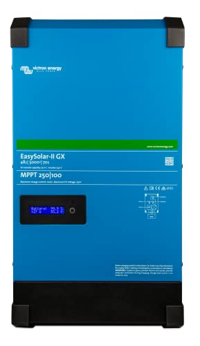 Victron Energy EasySolar-II GX 5000VA 48-Volt 230V Wechselrichter 70 Amp Batterie Ladegerät und Solar Ladegerät MPPT 250V 100 Amp Victron Energy EasySolar-II GX 5000VA 48-Volt 230V Wechselrichter 70 Amp Batterie Ladegerät und Solar Ladegerät MPPT 250V 100 Amp von Victron Energy
