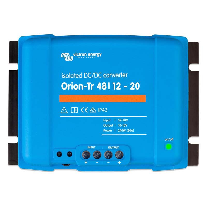 Victron Energy Orion-tr 48/12-20a 240w Converter Durchsichtig Victron Energy Orion-tr 48/12-20a 240w Converter Durchsichtig von Victron Energy