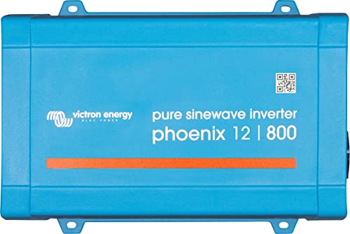 Victron Energy Phoenix 800VA 12-Volt 230V AC Reiner Sinus Wechselrichter (Schuko) von Victron Energy
