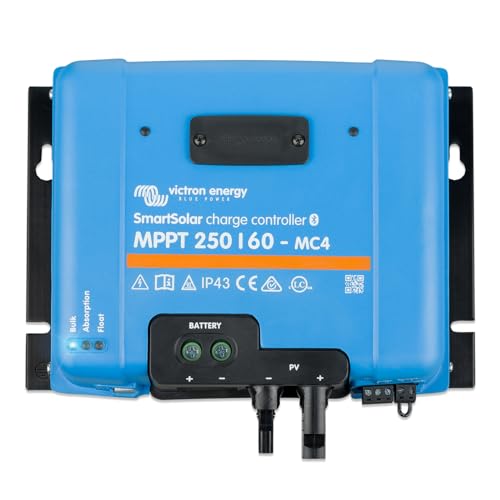 Victron Energy SmartSolar MPPT MC4 250V 60 Amp 12/24/36/48-Volt Solar Laderegler (Bluetooth) von Victron Energy