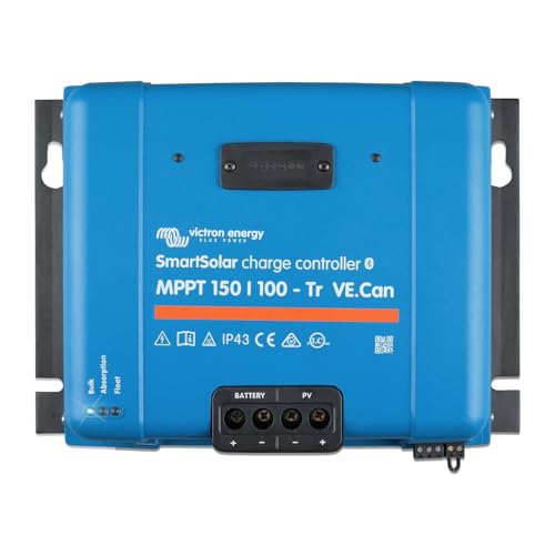 Victron Energy SmartSolar MPPT Tr VE. Can 150V 100 Amp 12/24/36/48-Volt Solar Laderegler (Bluetooth) von Victron Energy