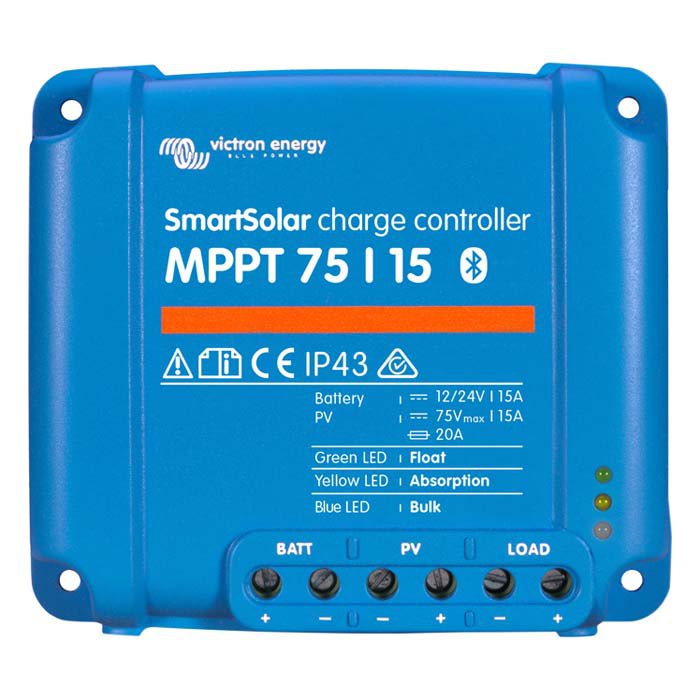 Victron Energy Smartsolar Mppt 75/15 Controller Blau Victron Energy Smartsolar Mppt 75/15 Controller Blau von Victron Energy