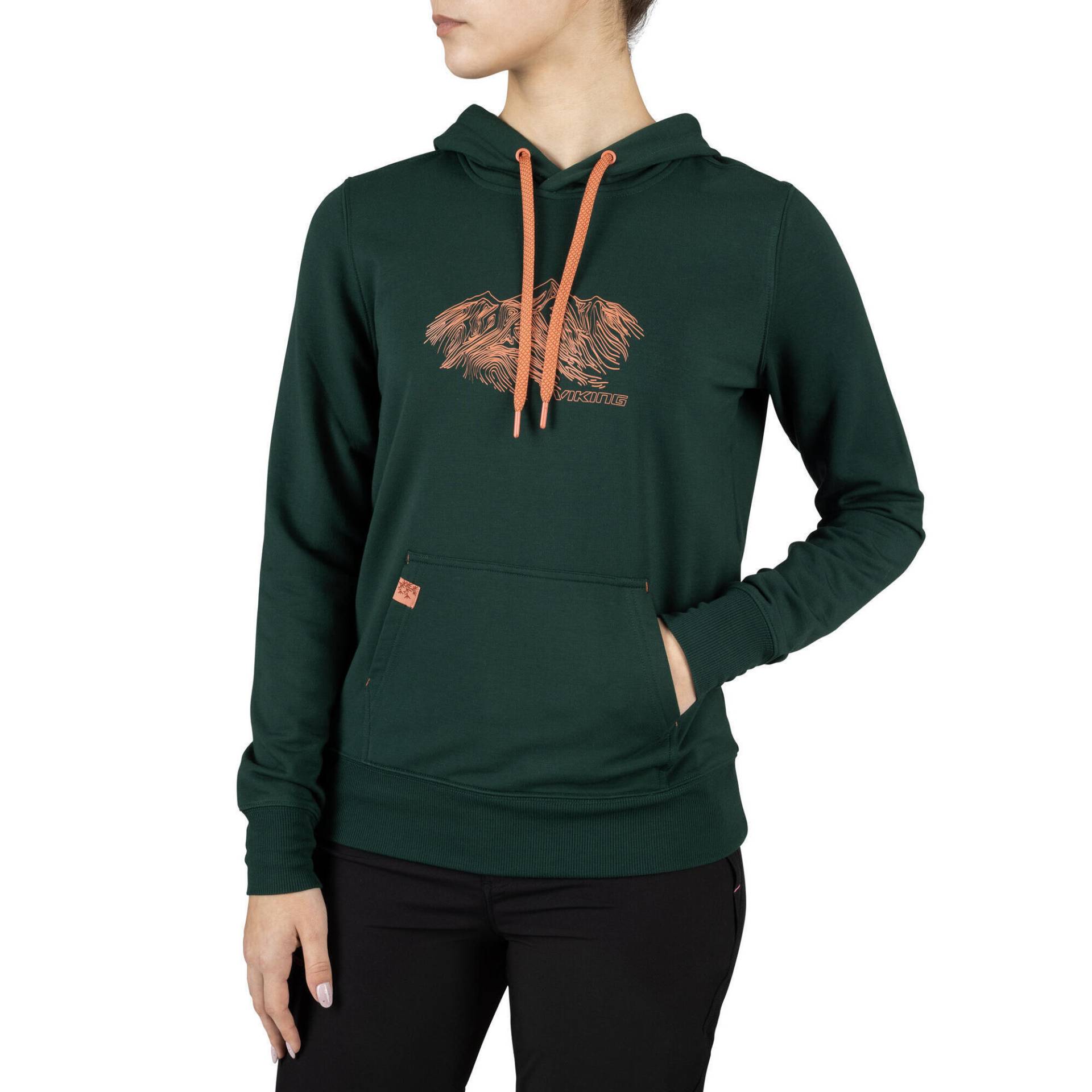 Trekking-Sweatshirt Viking Panaka Women-Green s von Viking