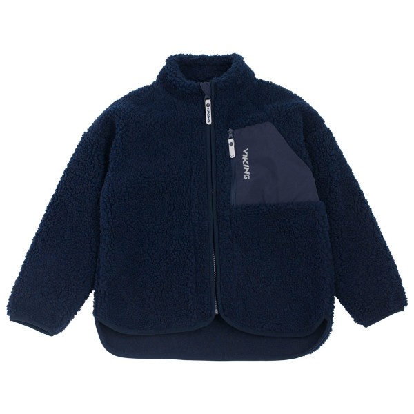 Viking - Kid's Playtime Pile Midlayer Jacket - Fleecejacke Gr 104 blau von Viking