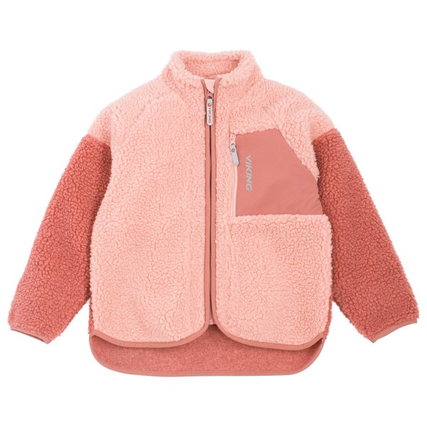 Viking - Kid's Playtime Pile Midlayer Jacket - Fleecejacke Gr 92 rosa von Viking