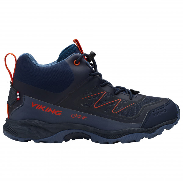 Viking - Kid's Tind Mid GTX - Wanderschuhe Gr 33 blau von Viking