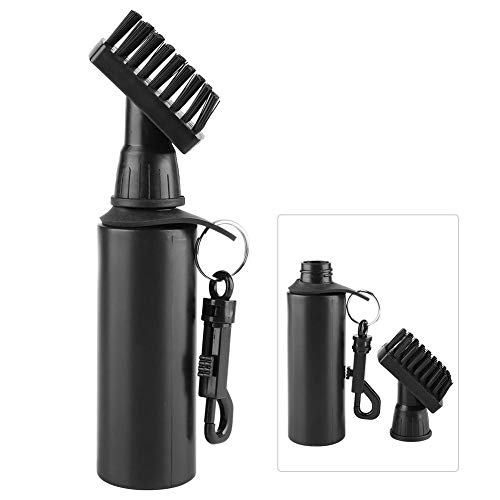 Vikye Golf Club Reinigungsbürste, Schwarze professionelle weiche Golfreinigungsclubbürste, Wasserspenderreiniger für Club Home Lover Course Vikye Golf Club Reinigungsbürste, Schwarze professionelle weiche Golfreinigungsclubbürste, Wasserspenderreiniger für Club Home Lover Course von Vikye