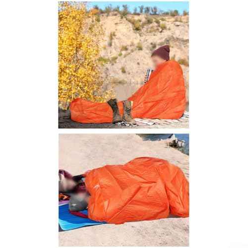 Kompakter wärmereflektierender Schlafsack für Bergsteigen und Überleben, wasserdicht ( von Vilgftyiet