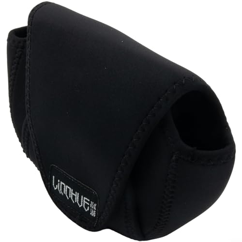 Vilgftyiet Schützende Baitcast-Trolle-Tasche, erhältlich in mehreren Farben, Spinnrolle Tasche schwarz von Vilgftyiet