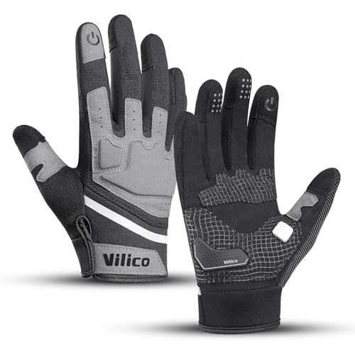 Vilico Motorradhandschuhe Sommer, Motorrad Handschuhe Herr Damen Touchscreen, Taktische Handschuhe für Airsoft Motocross Fahrrad Vilico Motorradhandschuhe Sommer, Motorrad Handschuhe Herr Damen Touchscreen, Taktische Handschuhe für Airsoft Motocross Fahrrad von Vilico
