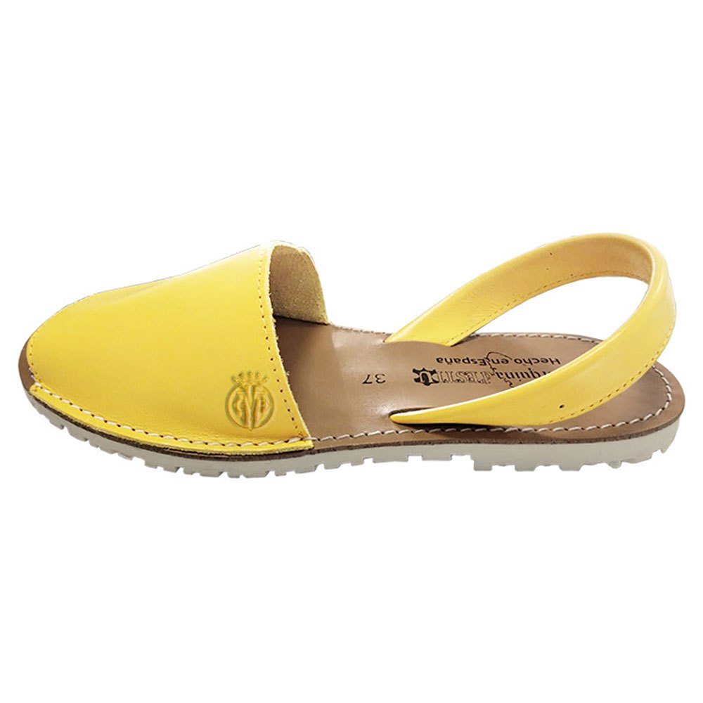 Villareal Cf Avarca Sandals Gelb EU 40 von Villareal Cf