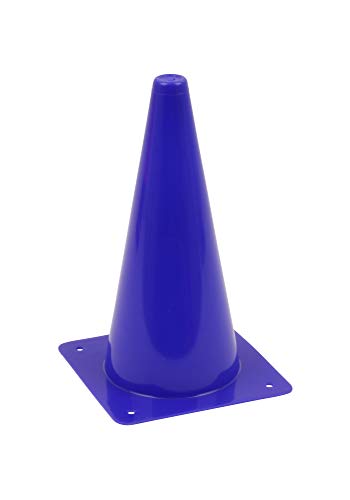 Vinex 1 Stück Hütchen, Kegel, Pylon 30cm Höhe, blau von Vinex