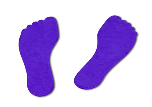 Vinex Paar Bodenmarkierungen in Fußform - lila Vinex Paar Bodenmarkierungen in Fußform - lila von Vinex