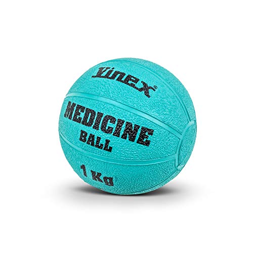 Vinex Robuster Gummimedizinball - 1 kg - grün Vinex Robuster Gummimedizinball - 1 kg - grün von Vinex