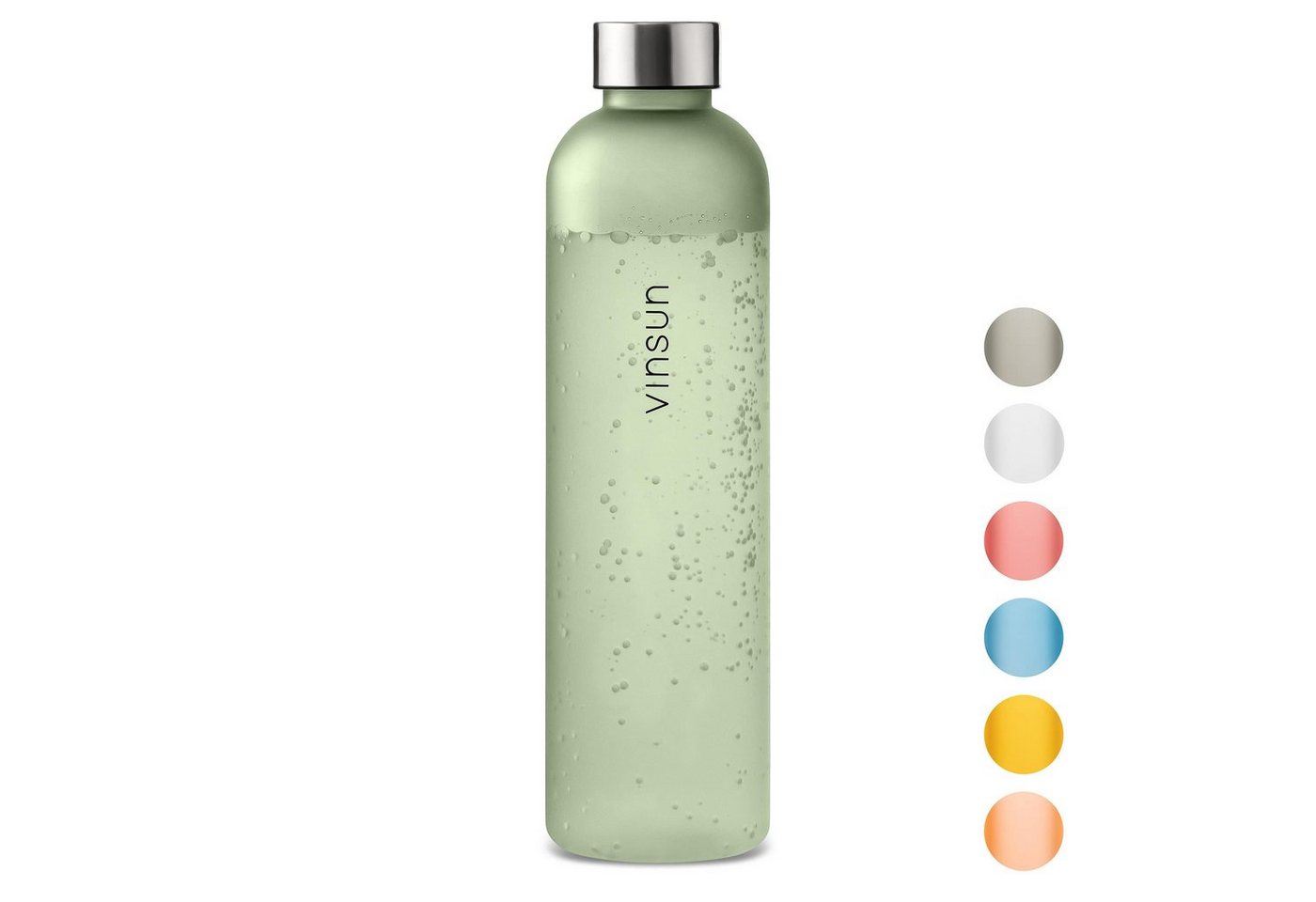 Vinsun Trinkflasche Trinkflasche 650ml, Kohlensäure geeignet, auslaufsicher, Tritan, BPA frei, bruchsicher, Geruchs- und Geschmacksneutral, auslaufsicher Vinsun Trinkflasche Trinkflasche 650ml, Kohlensäure geeignet, auslaufsicher, Tritan, BPA frei, bruchsicher, Geruchs- und Geschmacksneutral, auslaufsicher von Vinsun