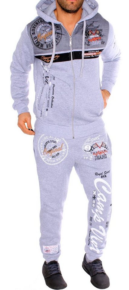 Violento Jogginganzug Herren Sportanzug Hausanzug Jogger Fitness Streetwear Trainingsanzug Violento Jogginganzug Herren Sportanzug Hausanzug Jogger Fitness Streetwear Trainingsanzug von Violento
