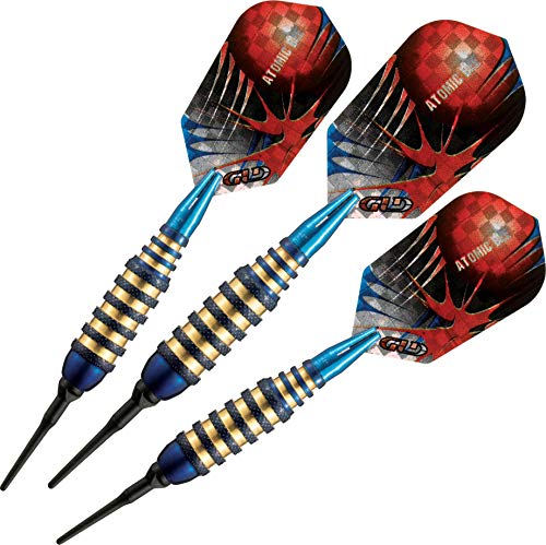 Viper Atomic Bee Dartpfeile mit weicher Spitze, Blau, 16 g Viper Atomic Bee Dartpfeile mit weicher Spitze, Blau, 16 g von Viper