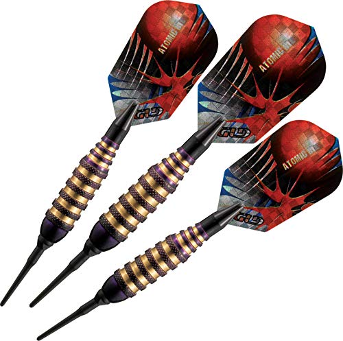 Viper Atomic Bee Soft Tip Darts, Purple, 16 Grams Viper Atomic Bee Soft Tip Darts, Purple, 16 Grams von Viper