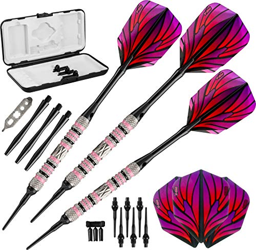 Viper Flügel 80% Tungsten Soft Tip Darts mit Aufbewahrungs-/Reisetasche, 16 Gramm Viper Flügel 80% Tungsten Soft Tip Darts mit Aufbewahrungs-/Reisetasche, 16 Gramm von Viper