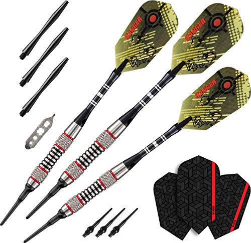 Viper Ranger Dartpfeile mit weicher Spitze, 80% Wolfram, 18 g Viper Ranger Dartpfeile mit weicher Spitze, 80% Wolfram, 18 g von Viper