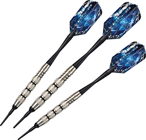 Viper Silber Thunder Soft Tip Darts, Unisex, blau von Viper